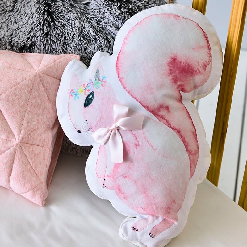 Harvie Jersey Cot Quilt Cover Set Pink