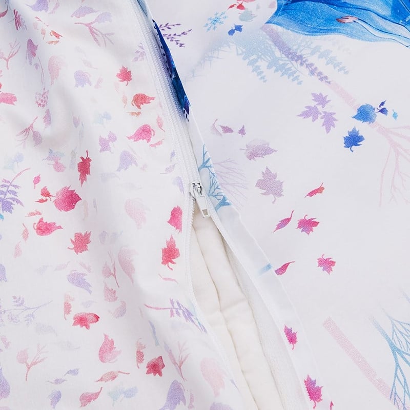 Frozen 2 White Botanical Cot Quilt Cover Set