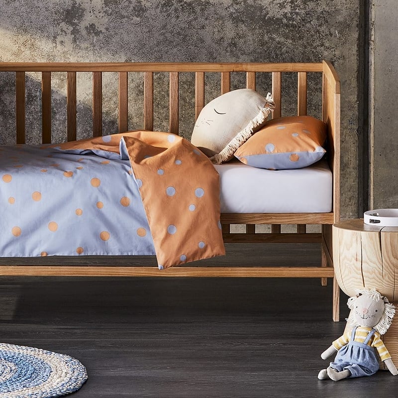 Mark Tuckey Polka Clay Organic Quilt Cover Set