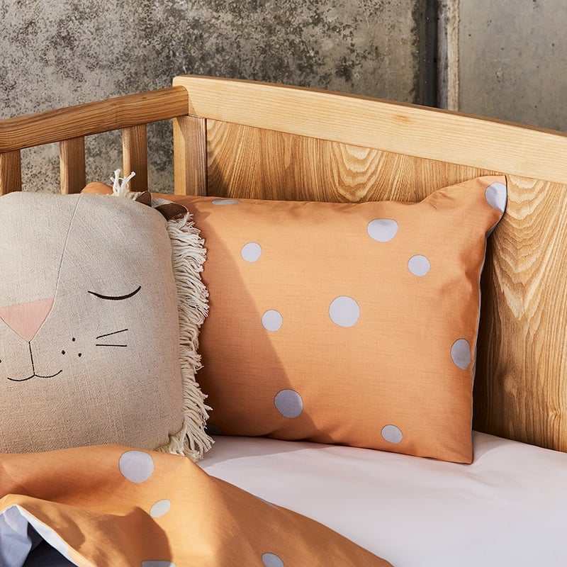 Mark Tuckey Polka Clay Organic Quilt Cover Set