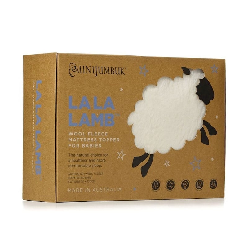 LA LA Cot Mattress Topper