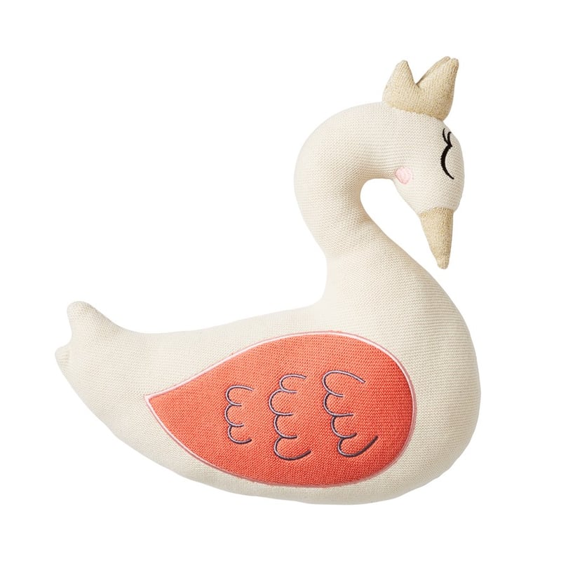 Swan Princess Soft Pink Knitted Toy