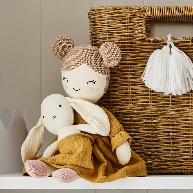 Doll & Animal Mustard Ava Friend