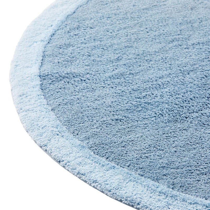 Reece Blue Round Rug