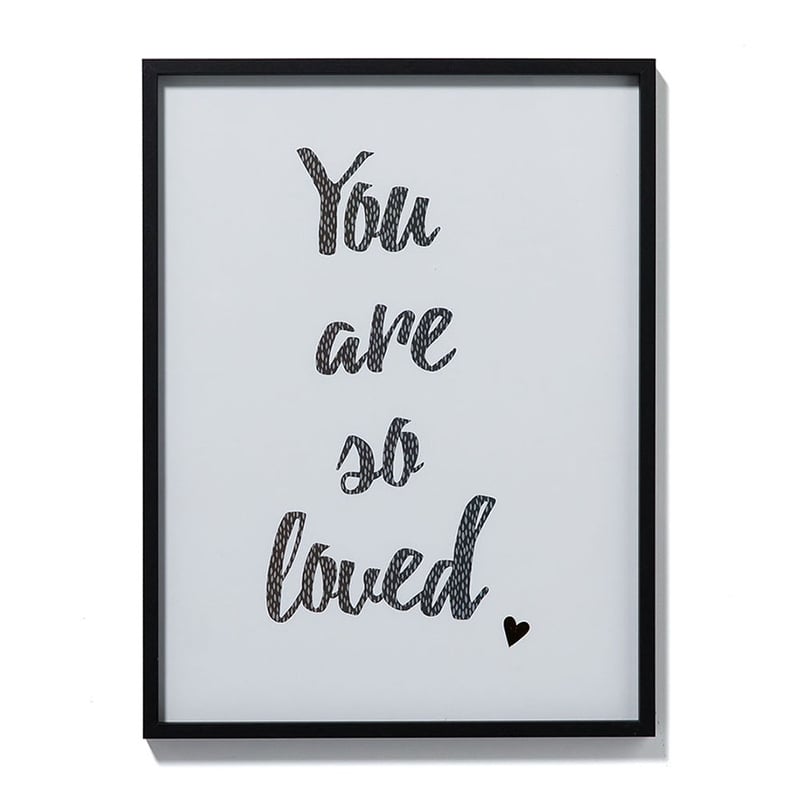Framed Wall Art Loved