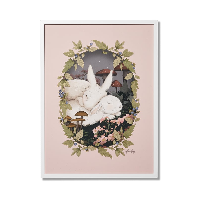 Fleur Harris Bunny Dream Wall Art