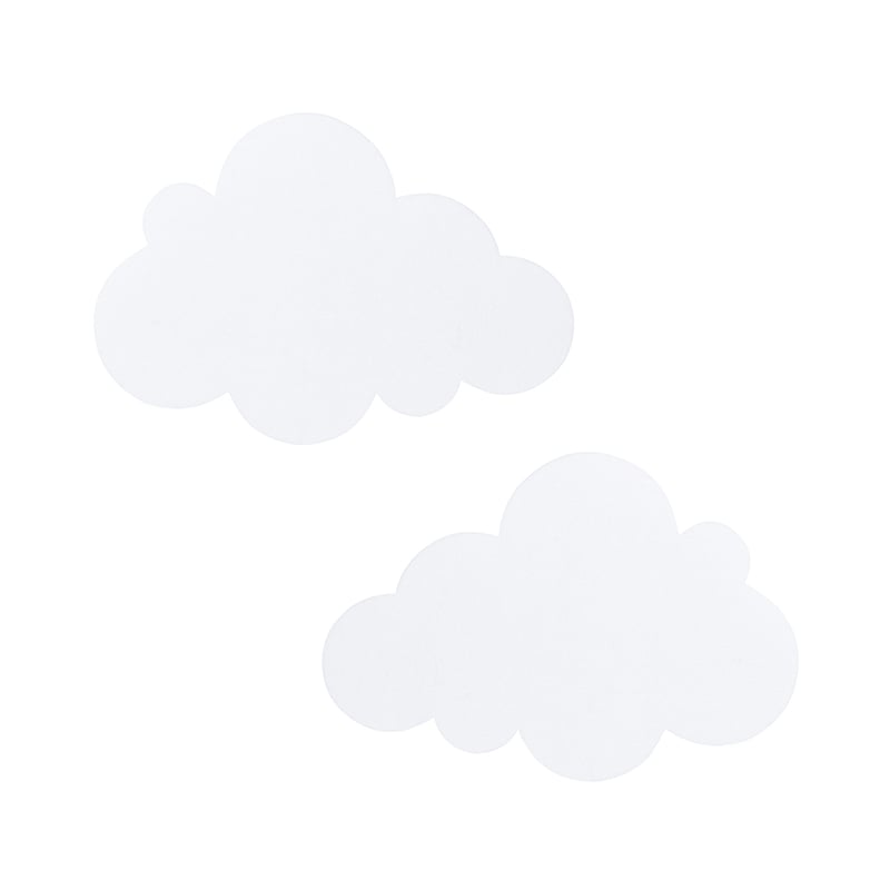 Felt Pin Boards White Cloud 2pk