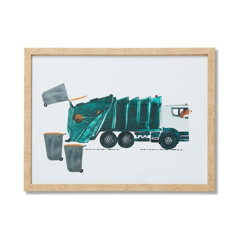 Bin Truck Wall Art