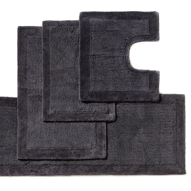 Nicola Coal Combed Cotton Bath Mat Range