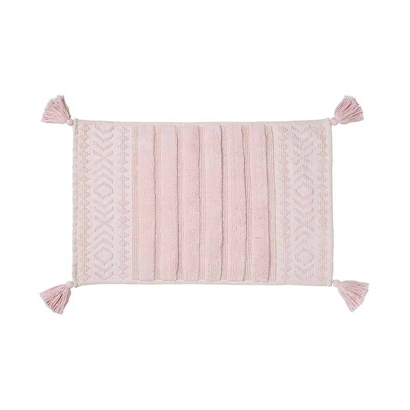 Dakota Bath Mat Blush Pink 