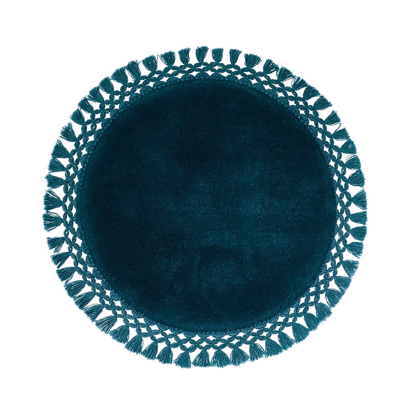 Harlequin Deep Green Bath Mat