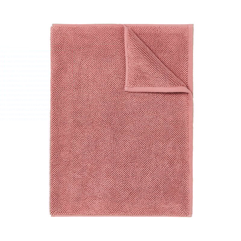 European Turkish Cotton Dark Rose Bath Mat