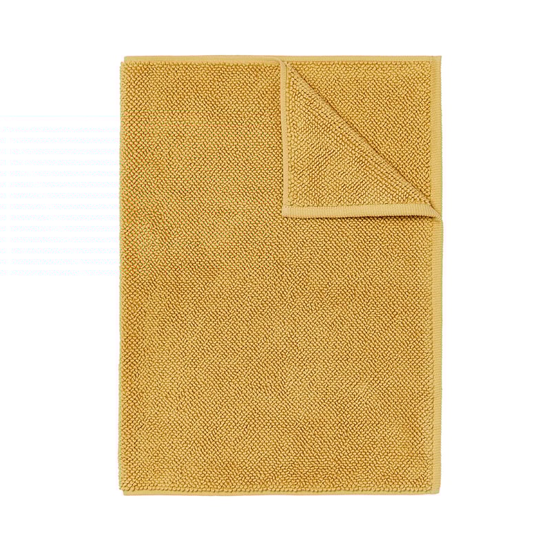 European Turkish Cotton Mustard Bath Mat