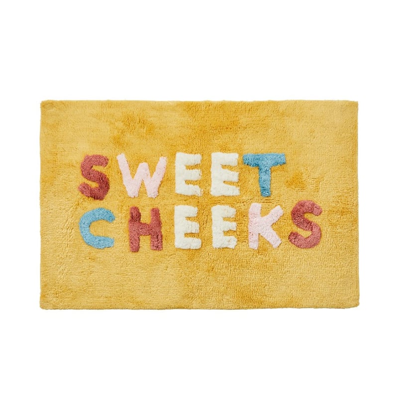 Sweet Cheeks Mustard & Multi Bath Mat