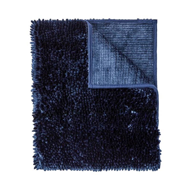 Deluxe Velour Midnight Bobble Bath Mat  