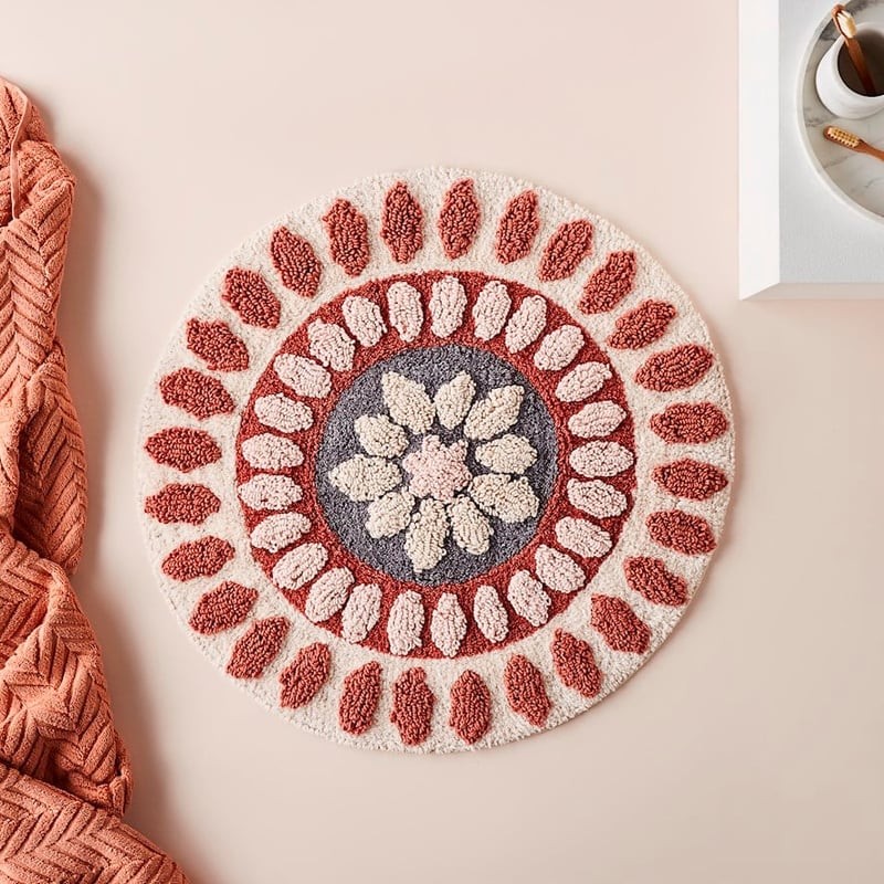 Arabesque Clay Bath Mat