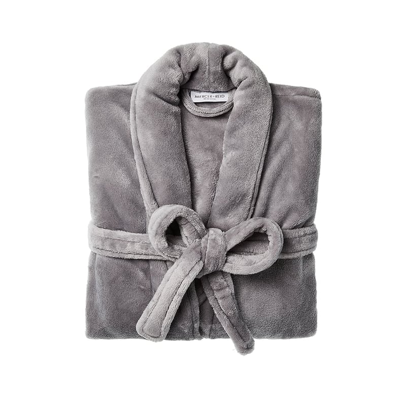 Ultra Soft Moonrock Grey Bathrobe