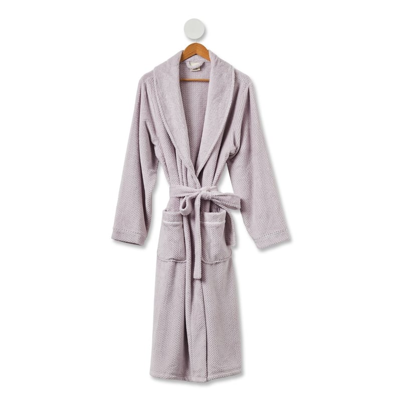 Super Soft Waffle Lavender Bathrobe