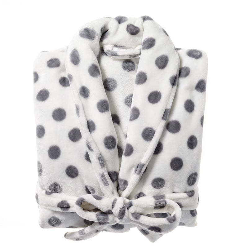 Ultra Soft Bathrobe Polka Dot 
