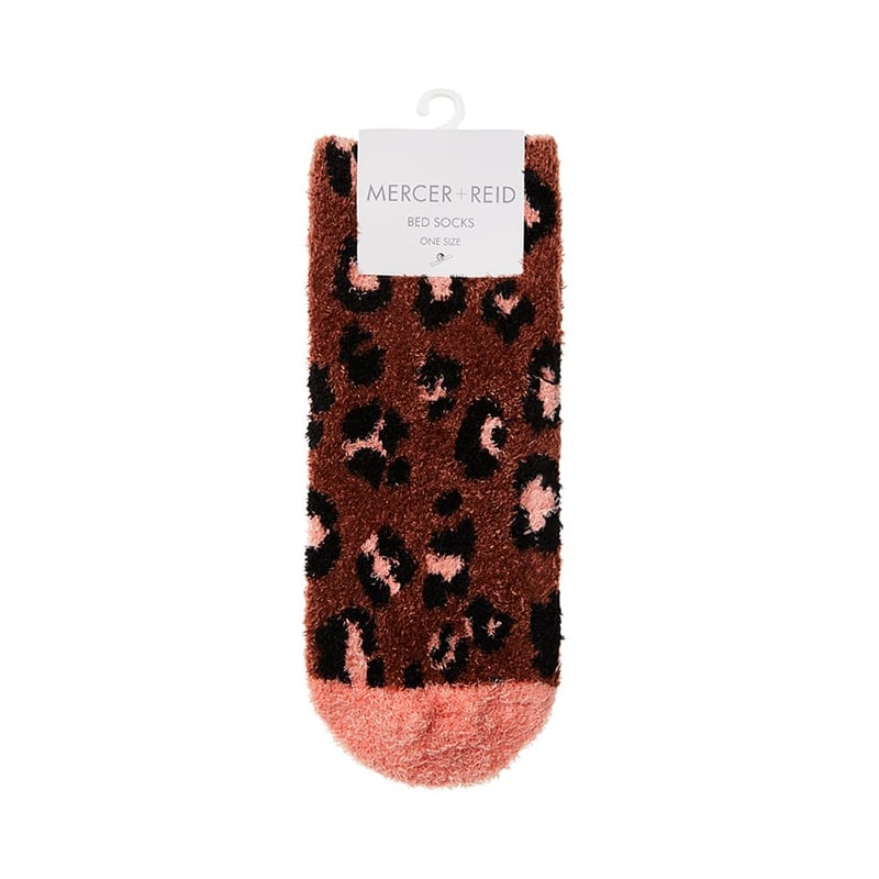 Spice Leopard Bed Socks 