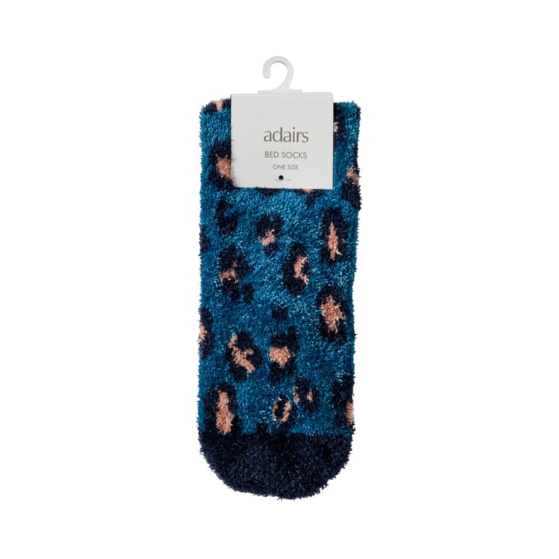 Leopard Bed Socks