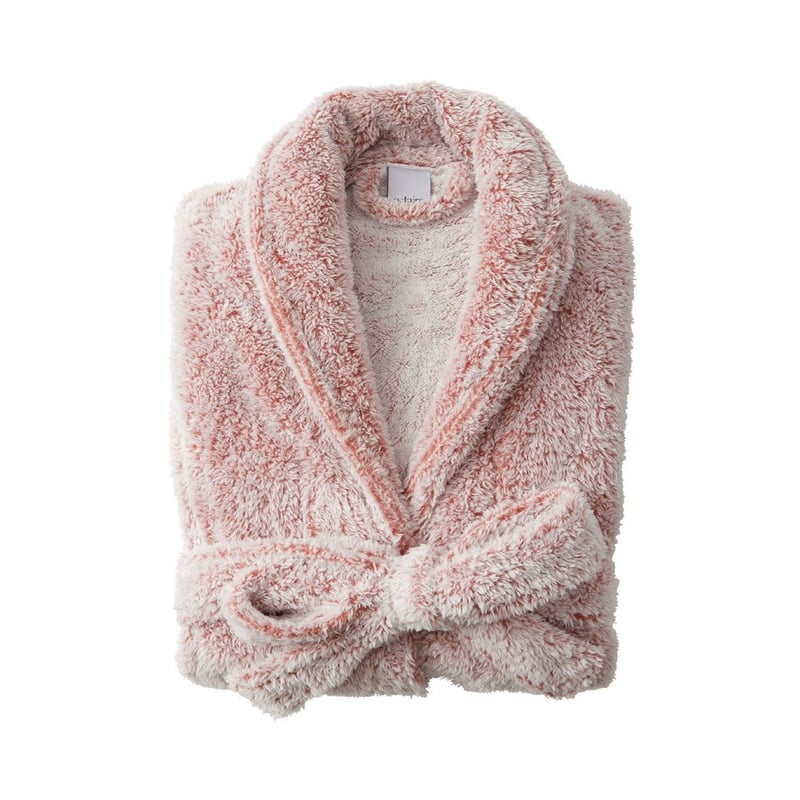 Moritz Fur Pink Snow Bathrobe