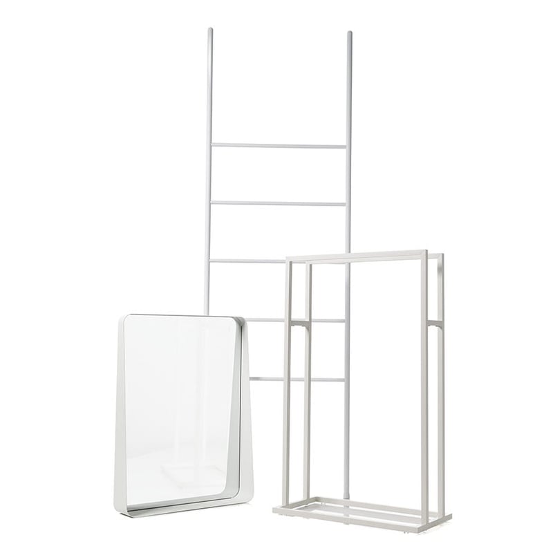 Bath Towel Stand White