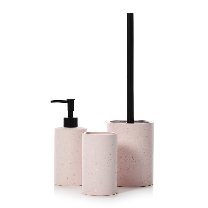 River Bathroom Accessories in Blush