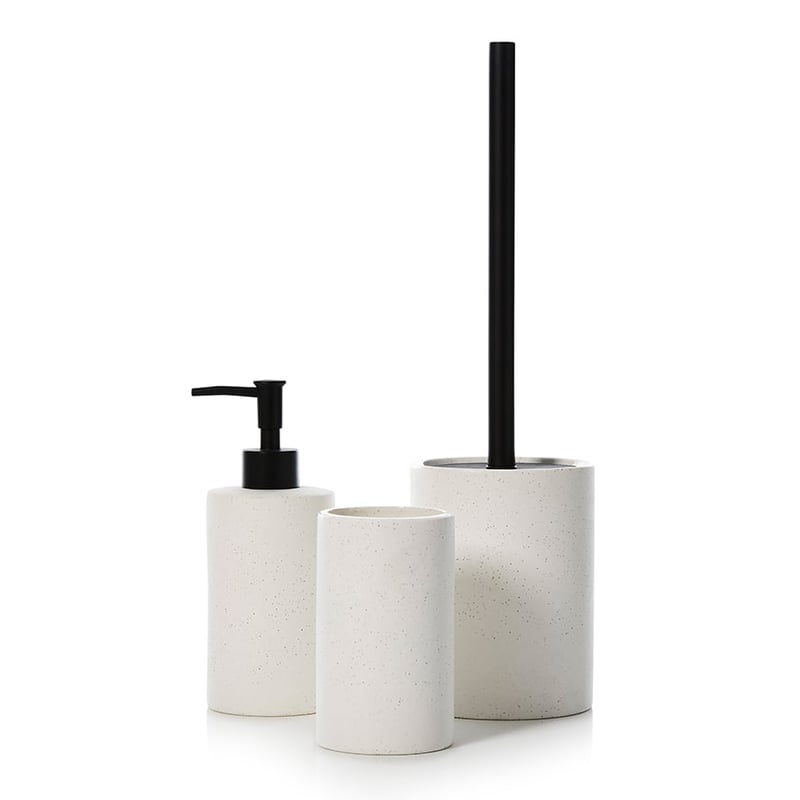 River Bathroom Accessories in Chalk