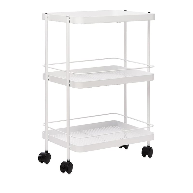 Flip Trolley White Metal