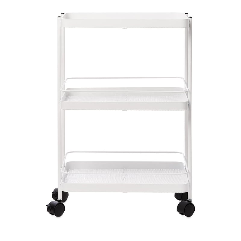 Flip Trolley White Metal