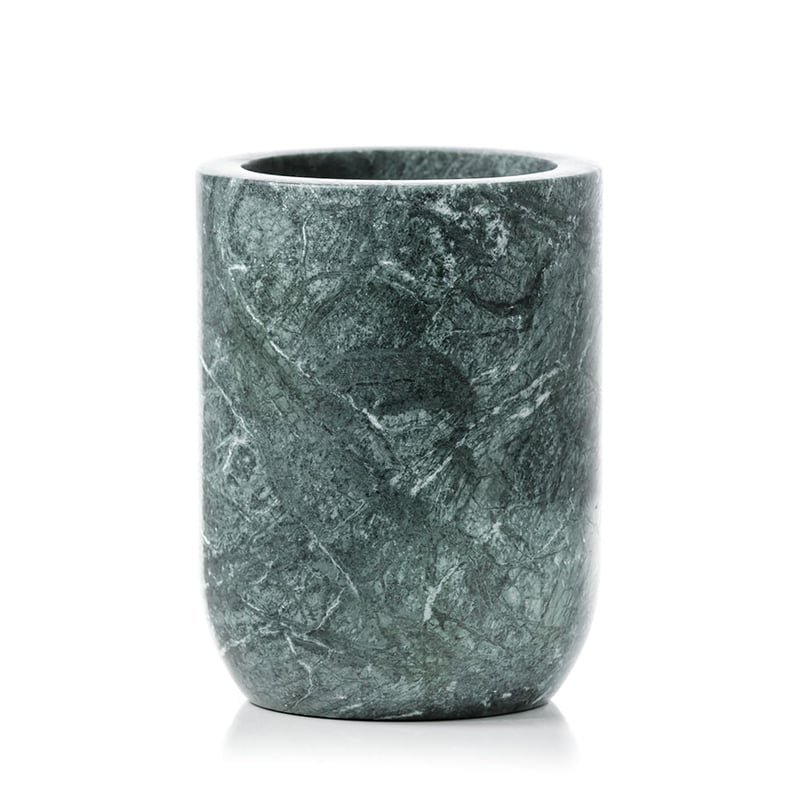 Round Marble Bathroom Accessories Green