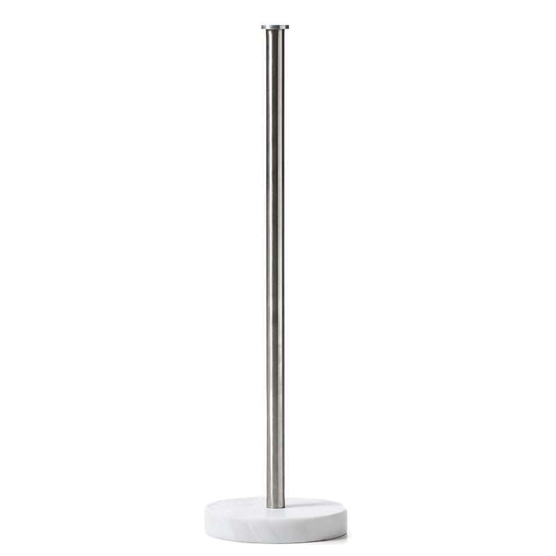 Round White Marble Separates Bathroom Accessories