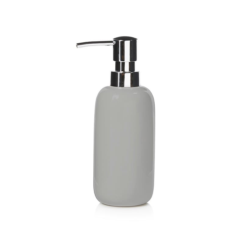 Ollie Bathroom Accessories Grey & Silver