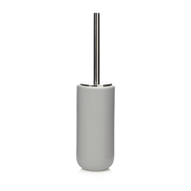 Ollie Bathroom Accessories Grey & Silver