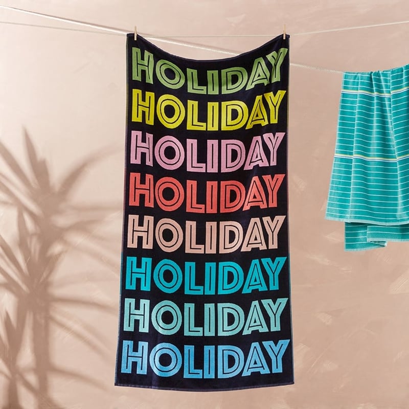 Velour Holiday Beach Towel