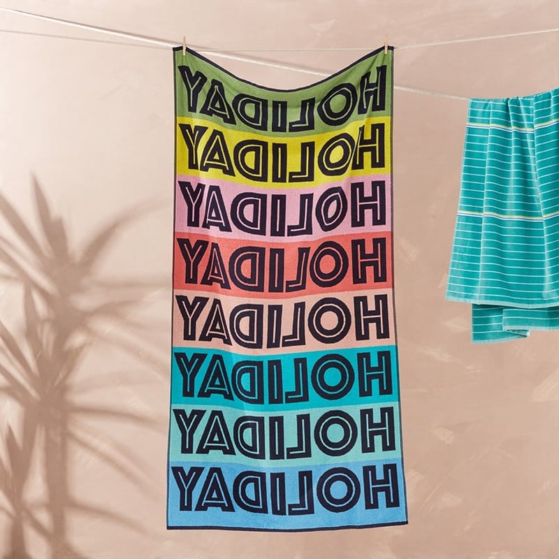 Velour Holiday Beach Towel