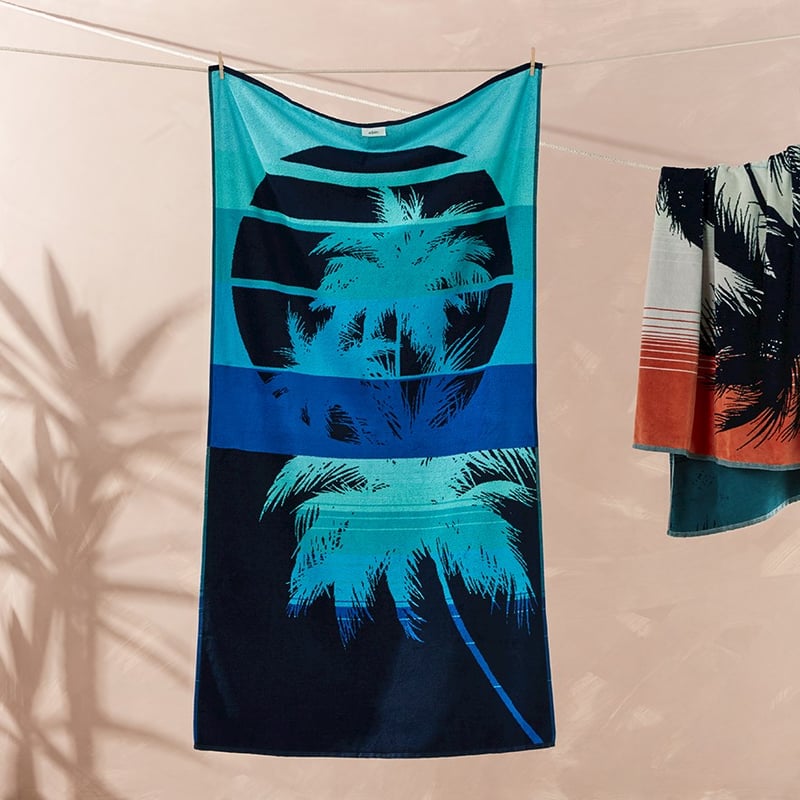 Velour Miami Beach Towel 