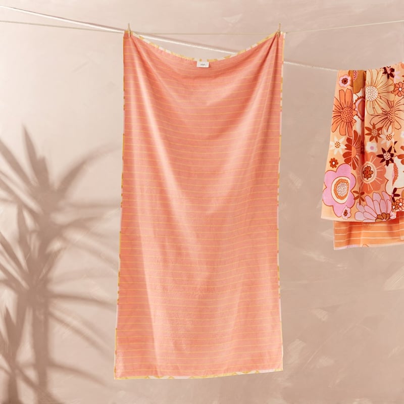 Velour Sun Rays Beach Towel 