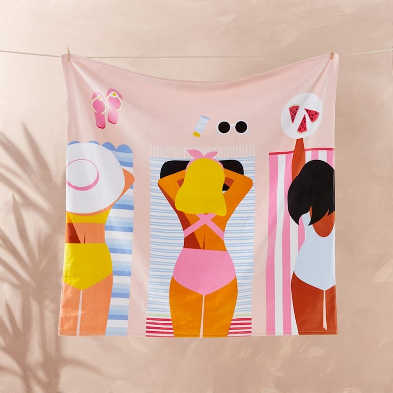 Sand Free Family Beach Babes Beach Towel