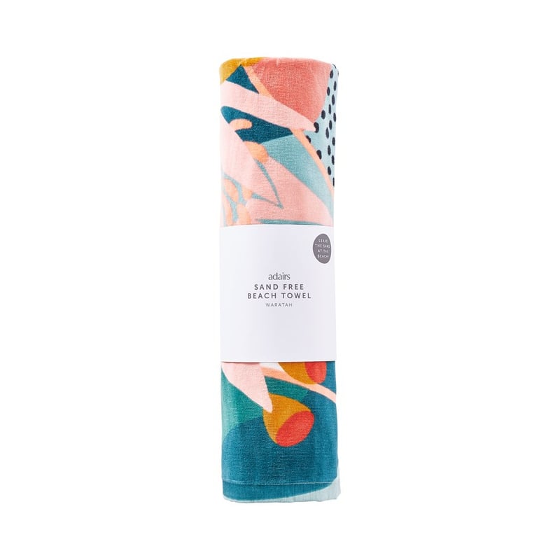 Sand Free Waratah Beach Towel