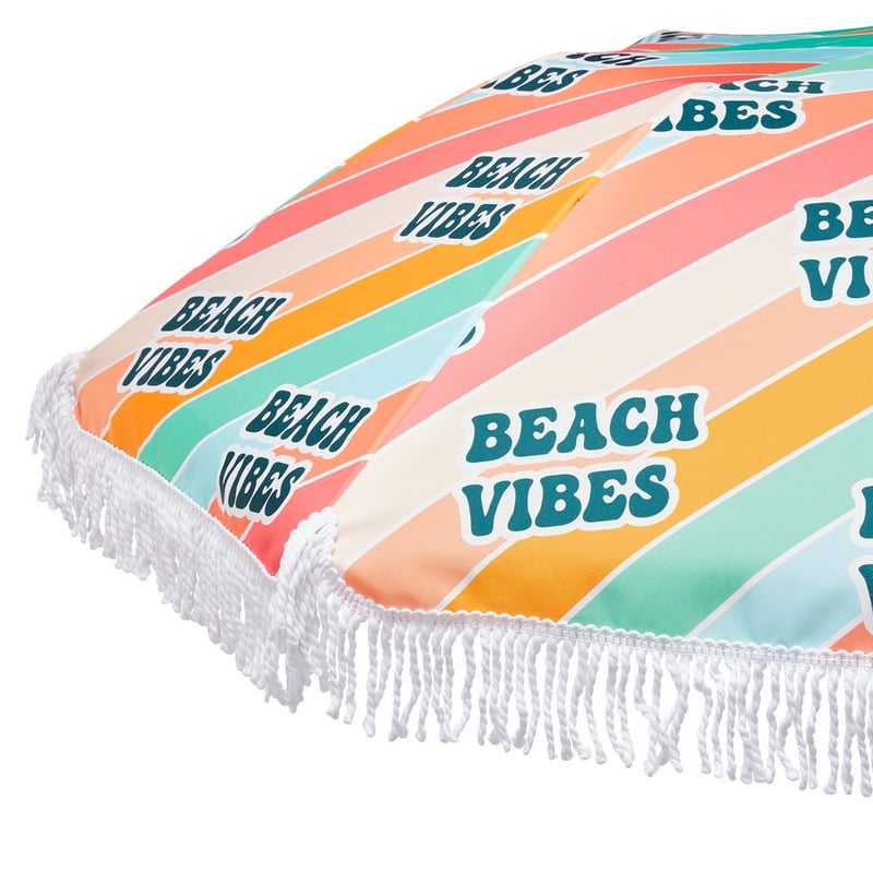 Beach Vibes Beach Umbrella