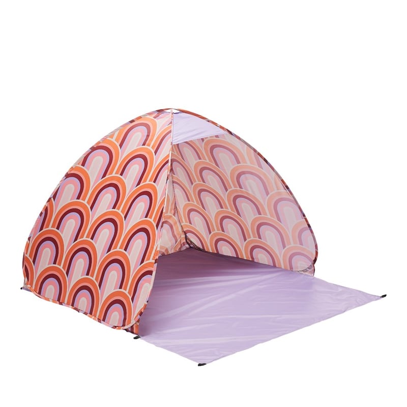 Beach Retro Rainbow Pinks Pop Up Tent 