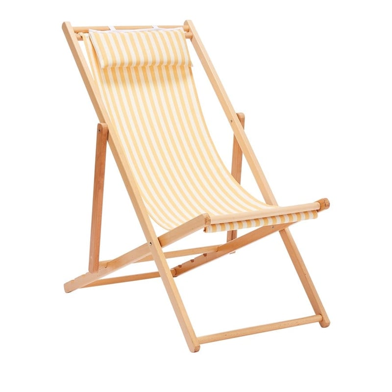 Timber Beach Deck Chair S21  Sunshine Stripe 