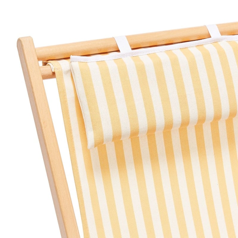 Timber Beach Deck Chair S21  Sunshine Stripe 