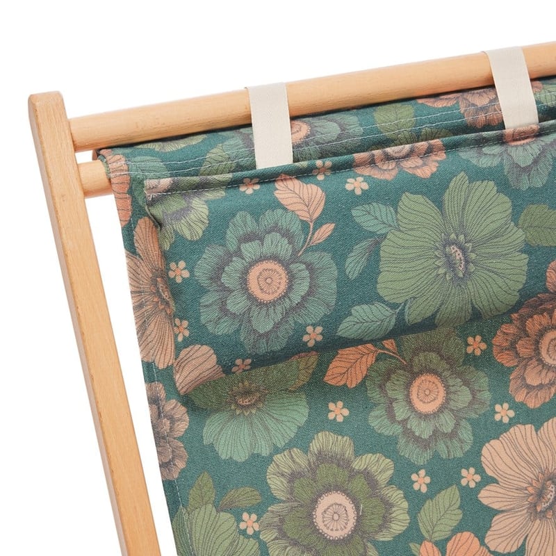 Wandering Folk Beach Deck Chair S21  Emerald 