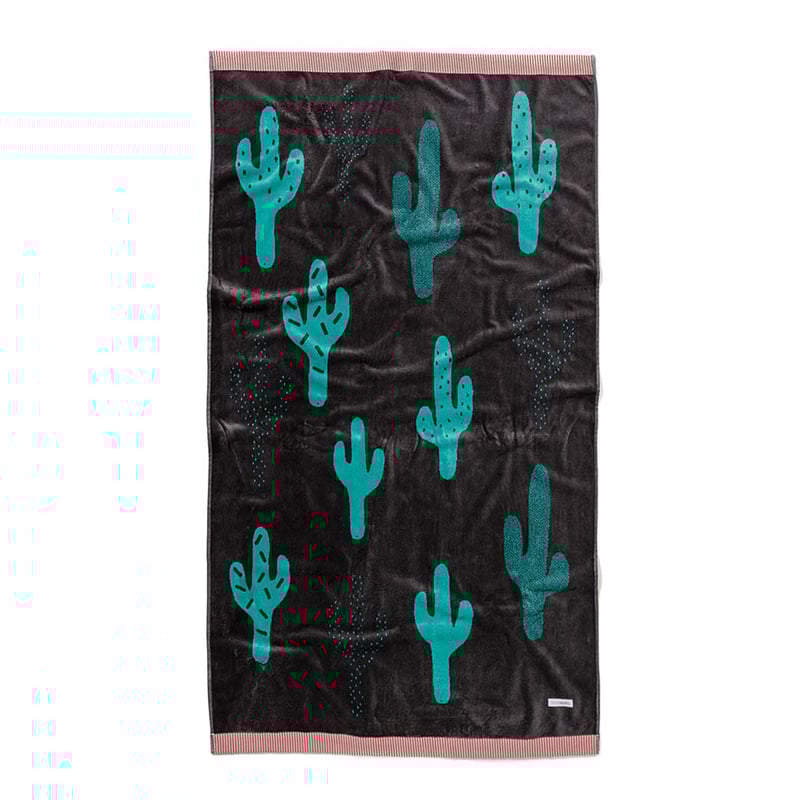 Velour Cactus Beach Towel