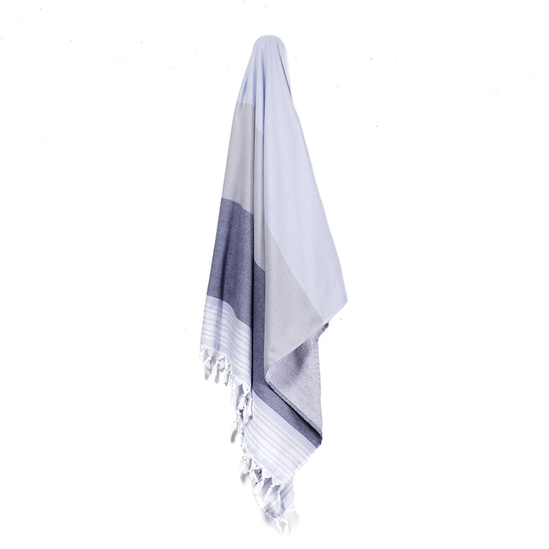 European Reversible Beach Towel Marmaris Blue 