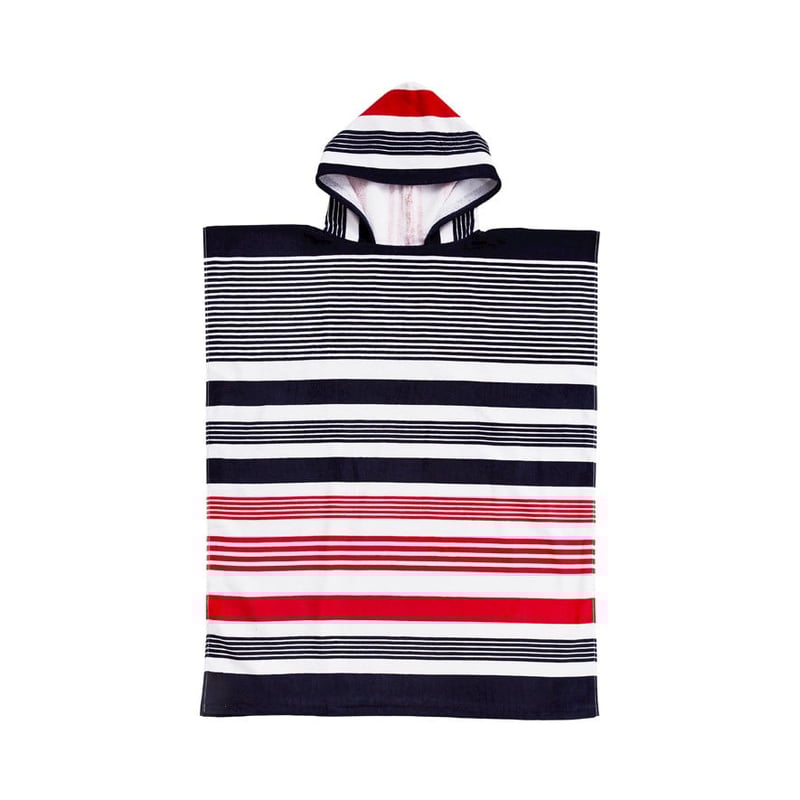 Positano Stripe Hooded Beach Towel 