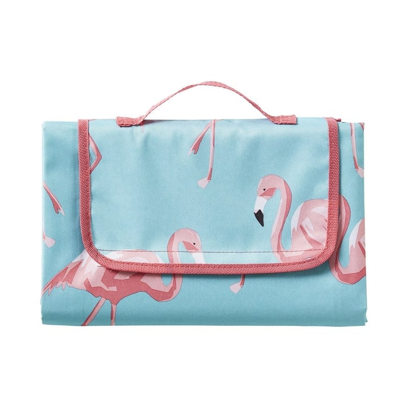 Fancy Flamingo Picnic Rug 